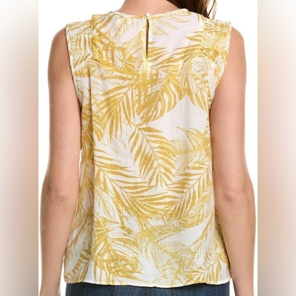 Nanette Lepore | Golden Ray Sleeveless Blouse (L) - Picture 2 of 7